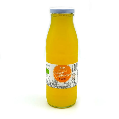 Bio Fruchtmolke Orange-Maracuja 0,5l